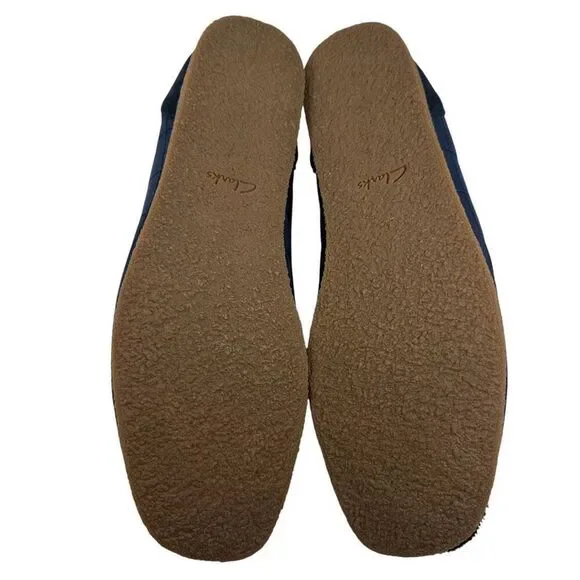 Clark’s Shacre Step II Textile Quilted Moccasins Mens Size 12